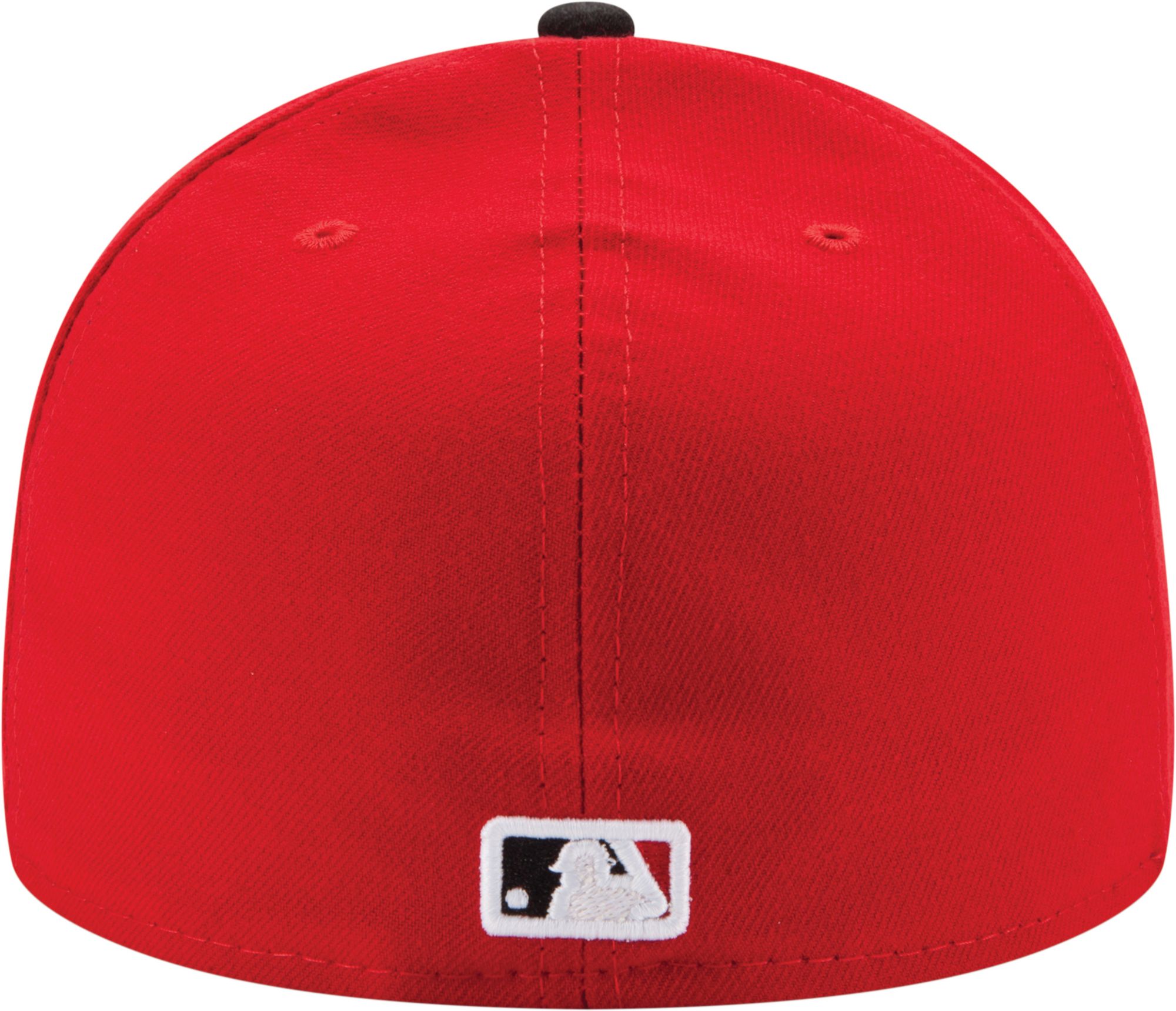 New Era Men's Cincinnati Reds 59Fifty Road Red Authentic Hat