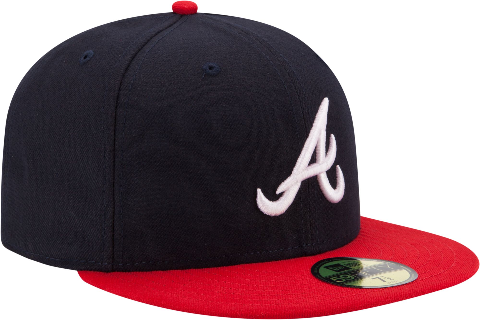 New Era Men's Atlanta Braves 59Fifty Home Navy Authentic Hat product image