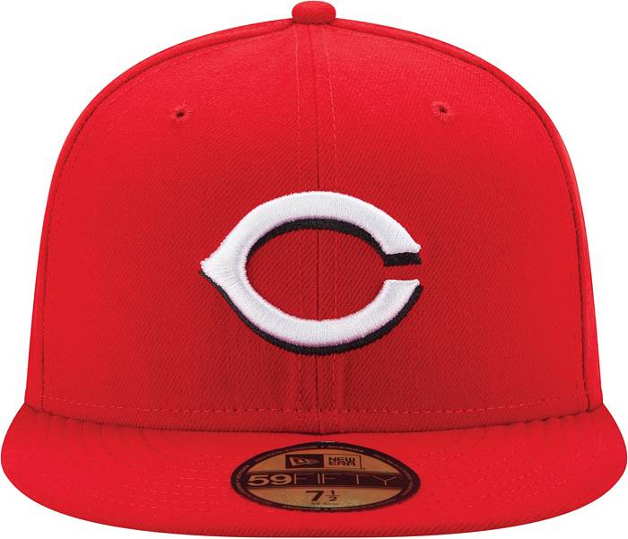 Cincinnati Reds City Connect Low Profile 59FIFTY Fitted Hat, Black - Size: 8, MLB by New Era