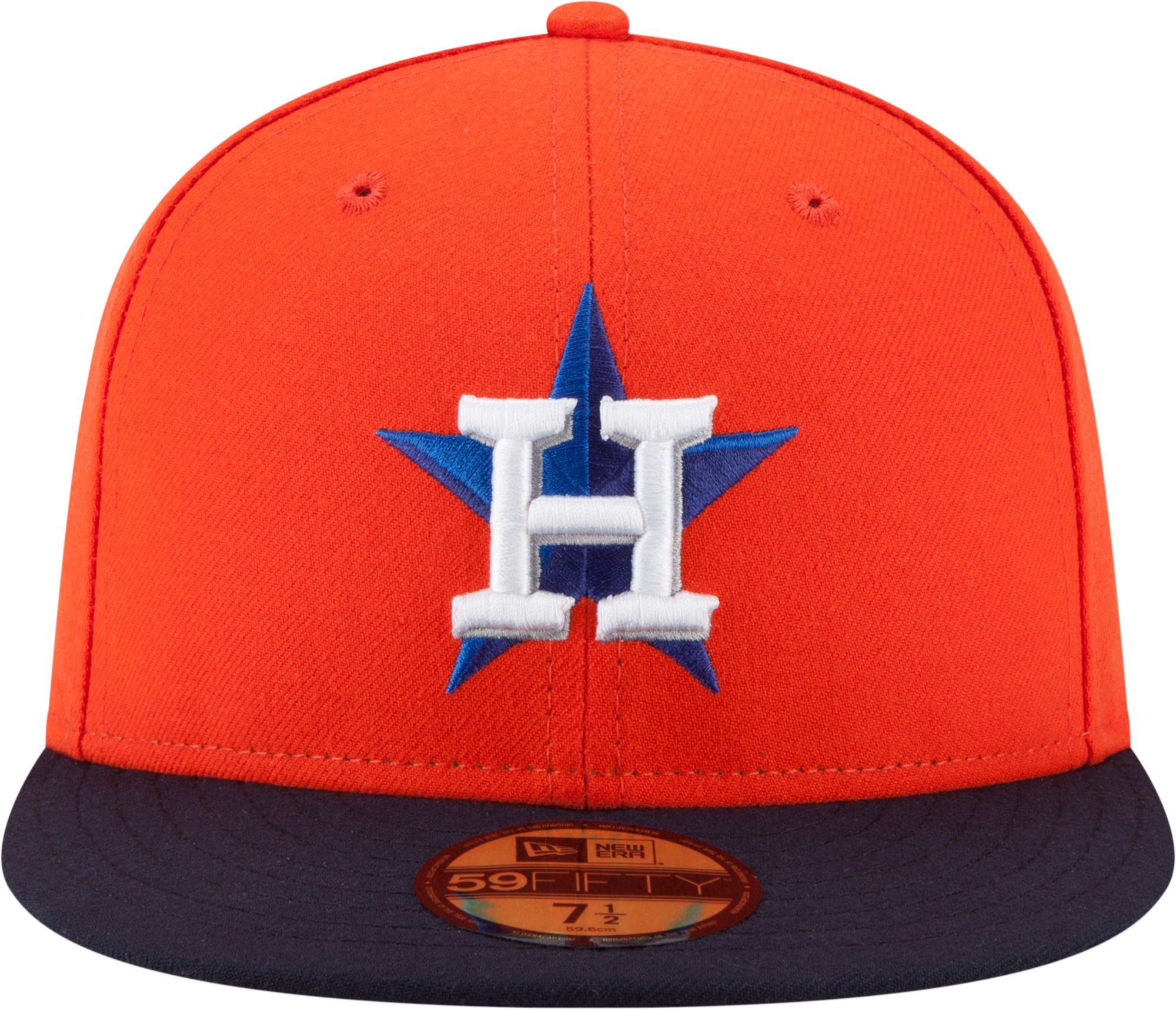 New Era Adult Houston Astros 59Fifty Alternate Orange Authentic Hat product image
