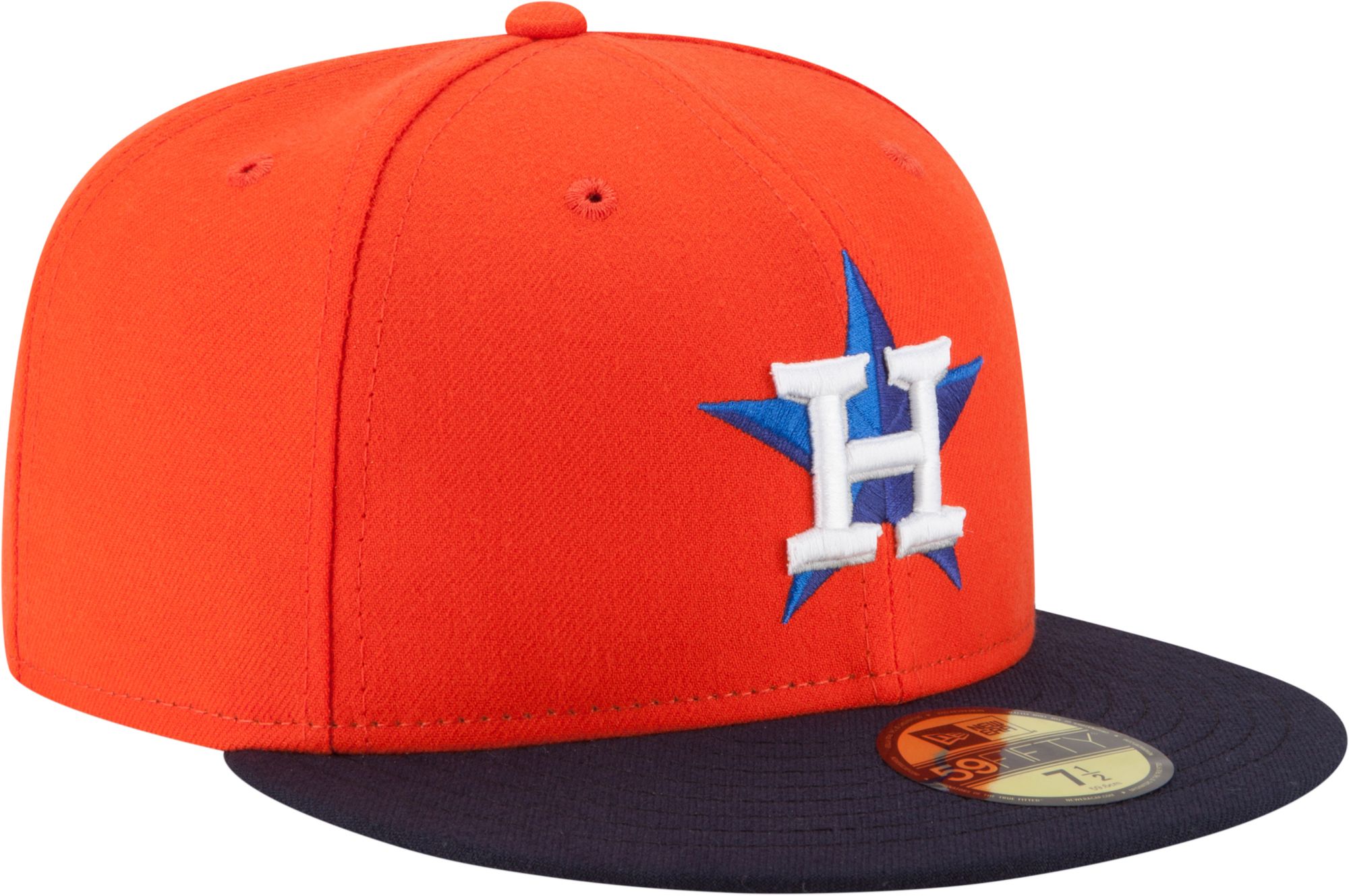 New Era Adult Houston Astros 59Fifty Alternate Orange Authentic Hat product image