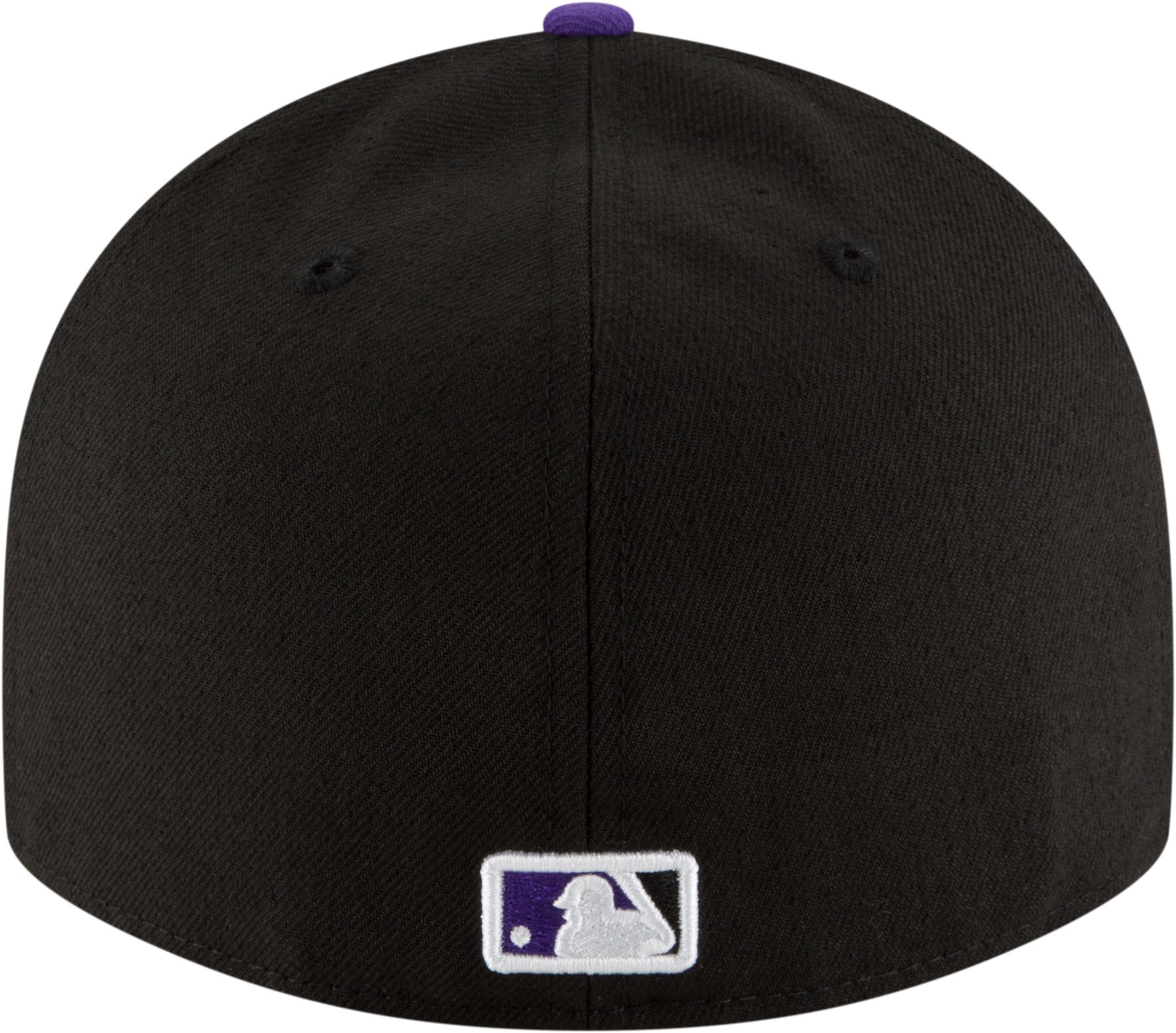 New Era Men's Colorado Rockies 59Fifty Alternate Black Low Crown Authentic Hat