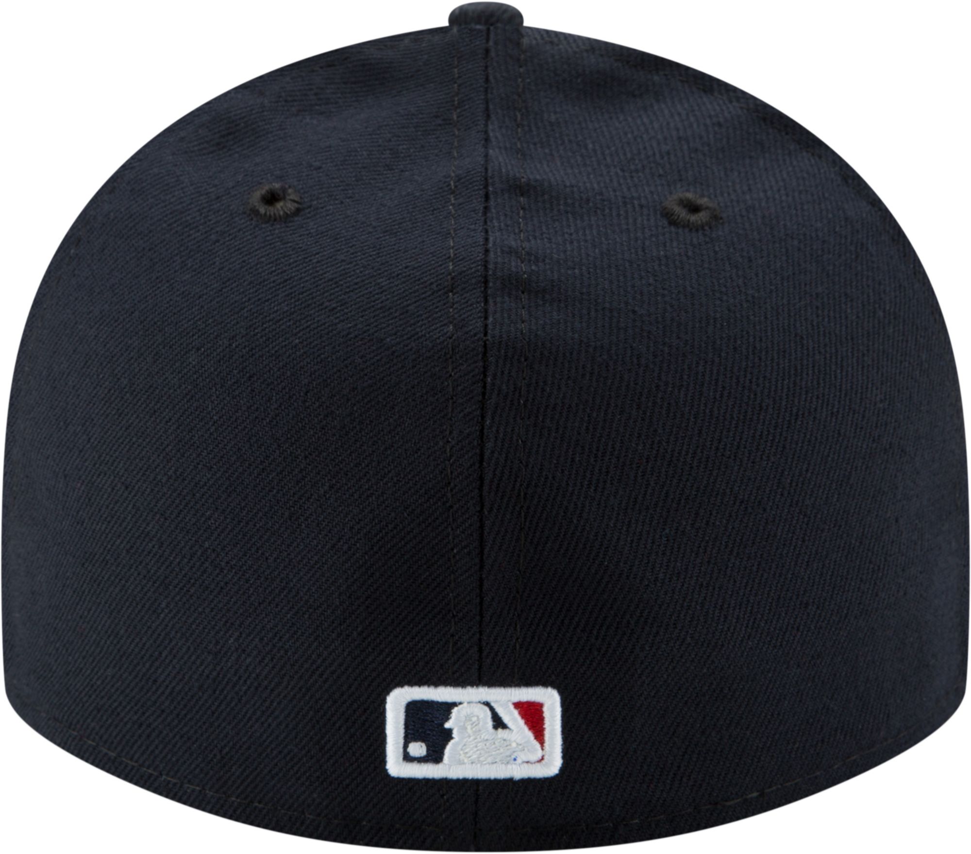 New Era Men's Atlanta Braves 59Fifty Road Navy Low Crown Fitted Hat product image