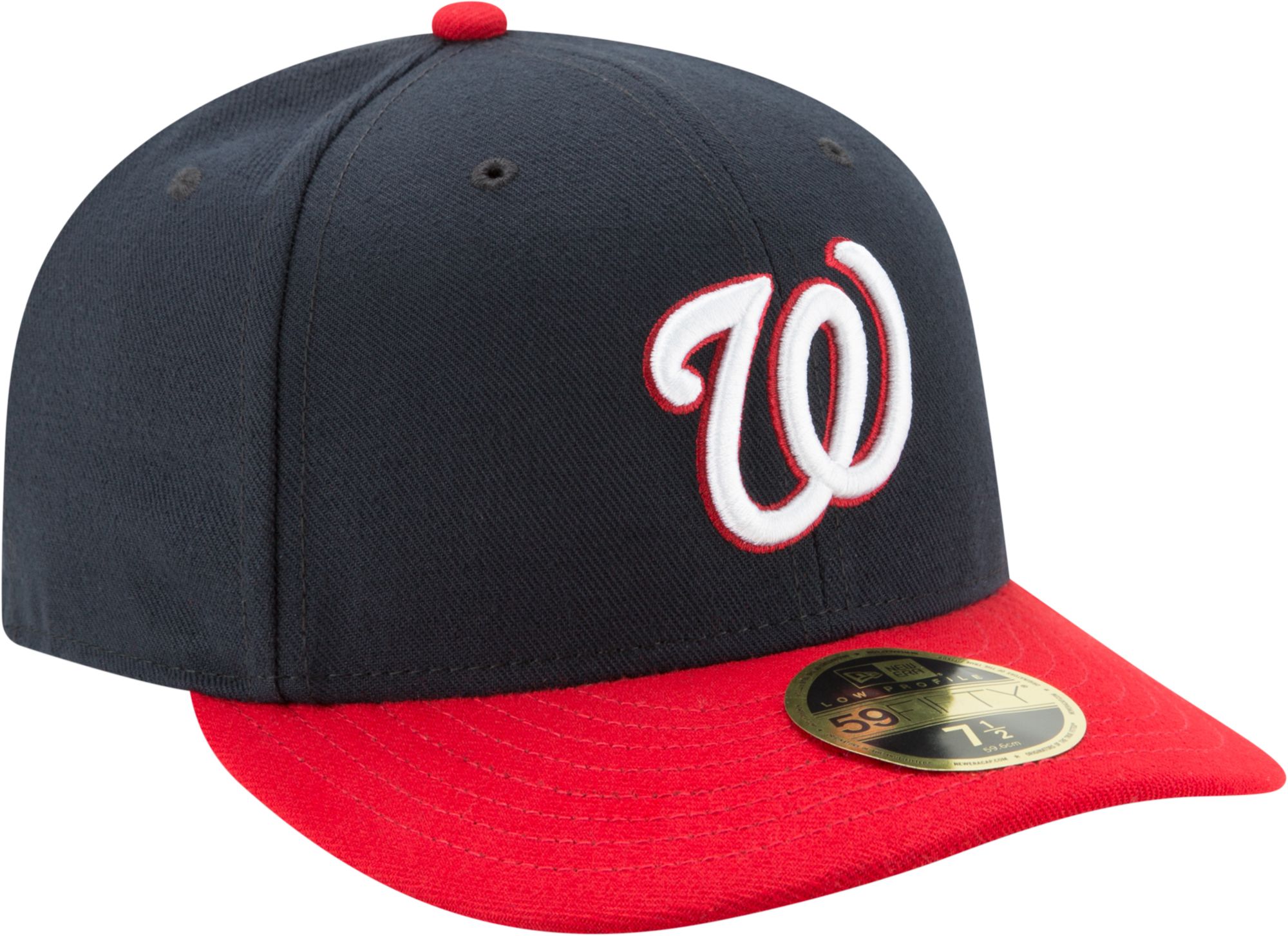 New Era Adult Washington Nationals 59Fifty Alternate Navy Low Crown Fitted Hat product image