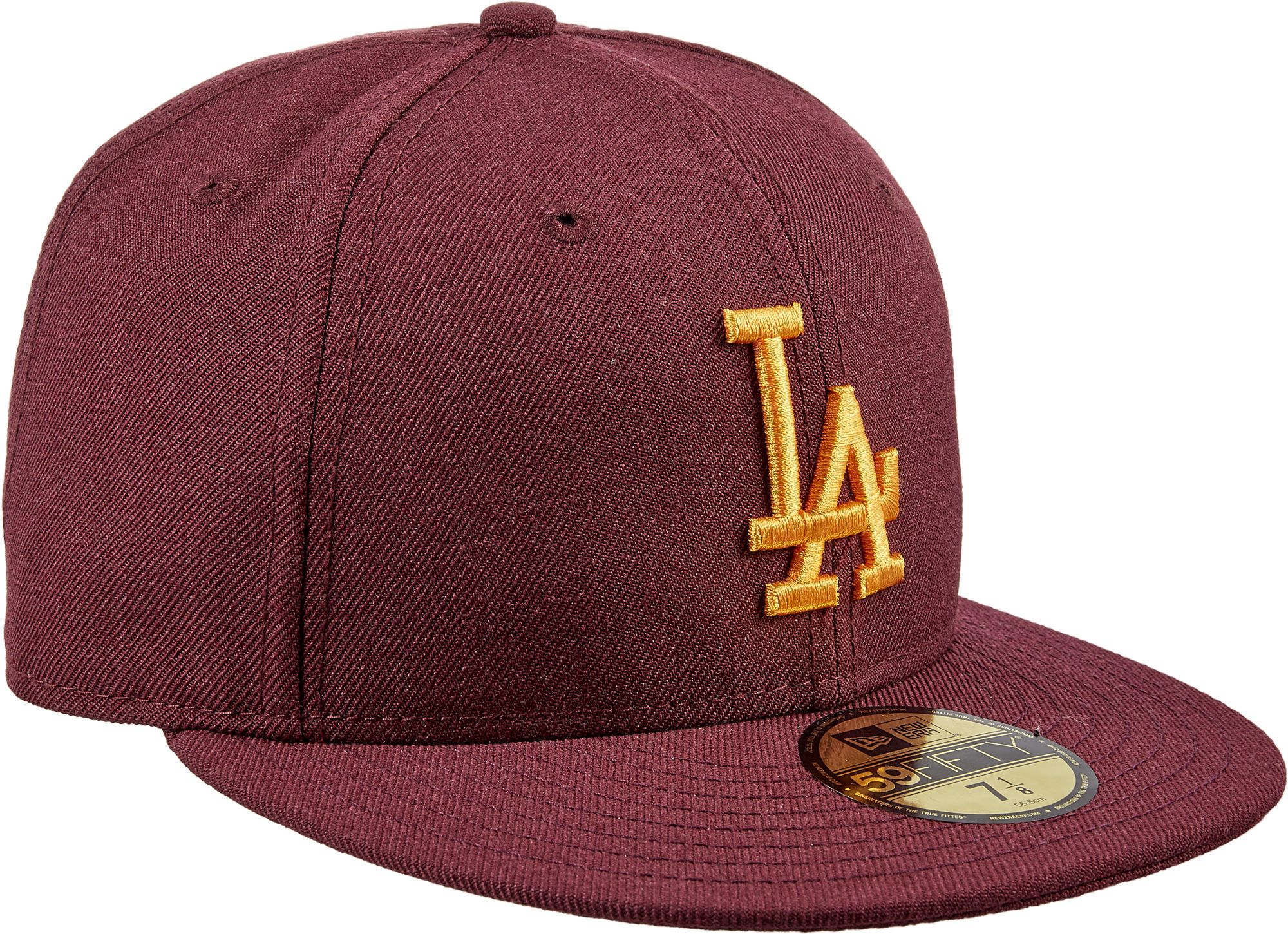 cardinal and gold la dodger hat