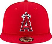 New Era Men's Los Angeles Angels 59Fifty Game Red Authentic Hat product image