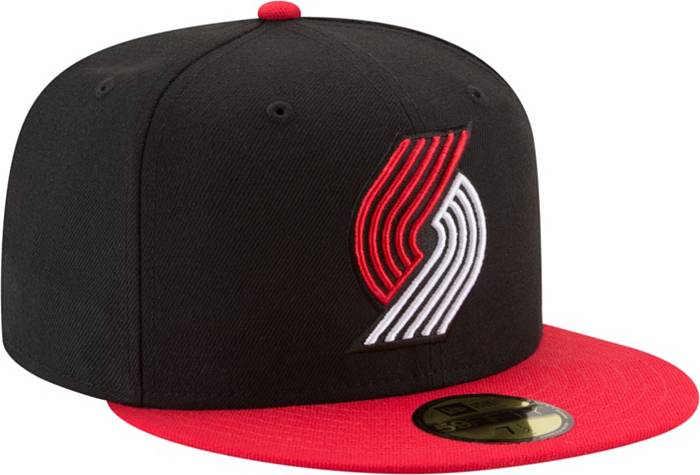 New Era Caps Portland Trail Blazers 59FIFTY Fitted Hat White/Red/Gold