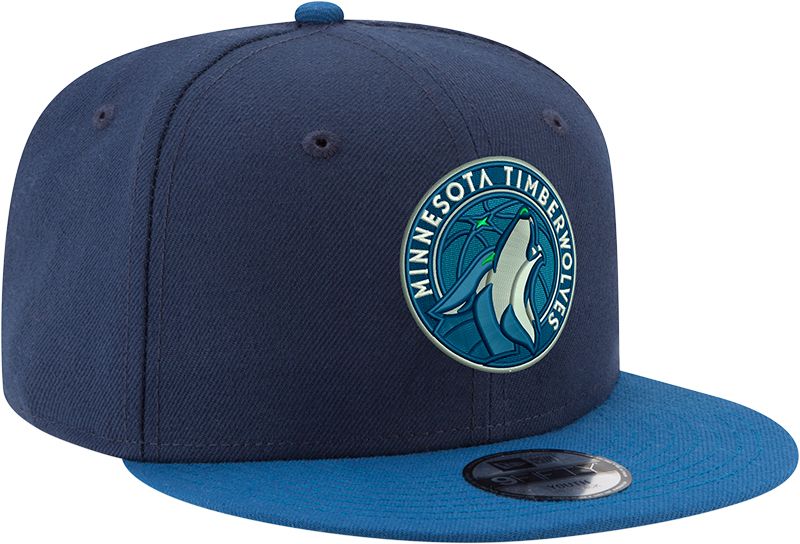 New Era Youth Minnesota Timberwolves Blue 9Fifty Adjustable Hat product image