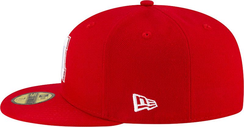 New Era Men's Nebraska Cornhuskers Scarlet 59Fifty Fitted Hat