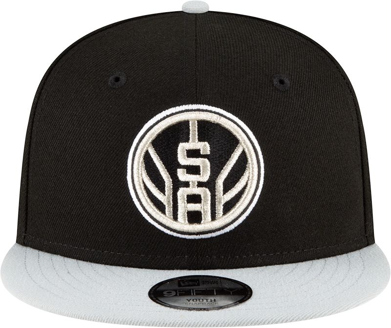 New Era Youth San Antonio Spurs Black 9Fifty Adjustable Hat product image
