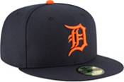 New Era Men's Detroit Tigers 59Fifty Road Navy Authentic Hat product image
