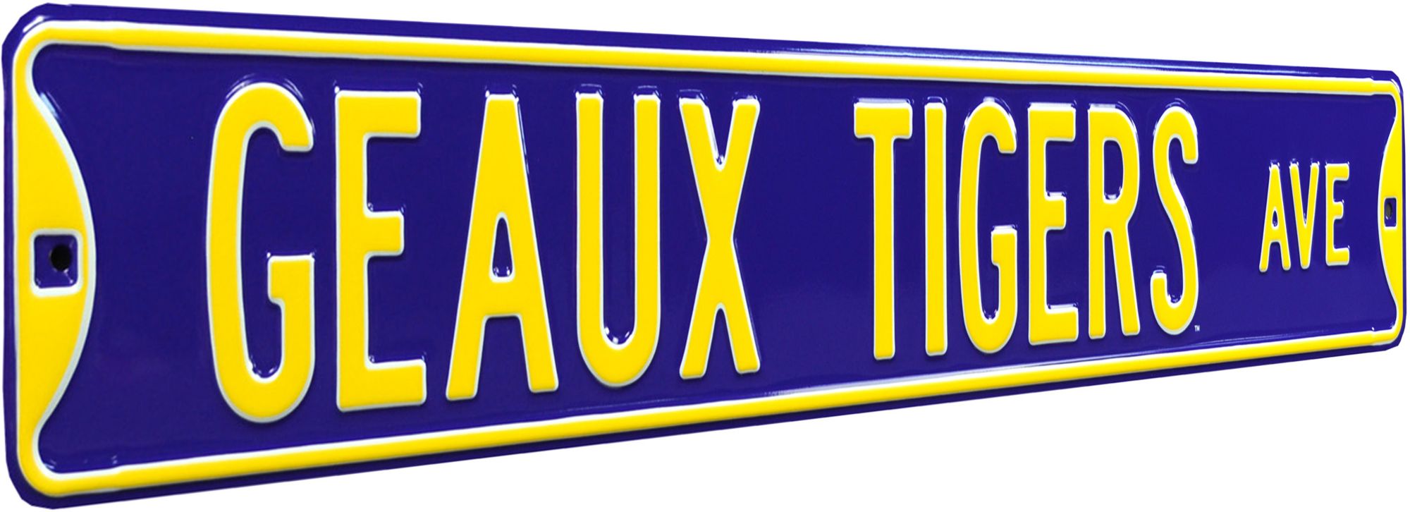 Authentic Street Signs LSU Tigers Avenue Sign product image