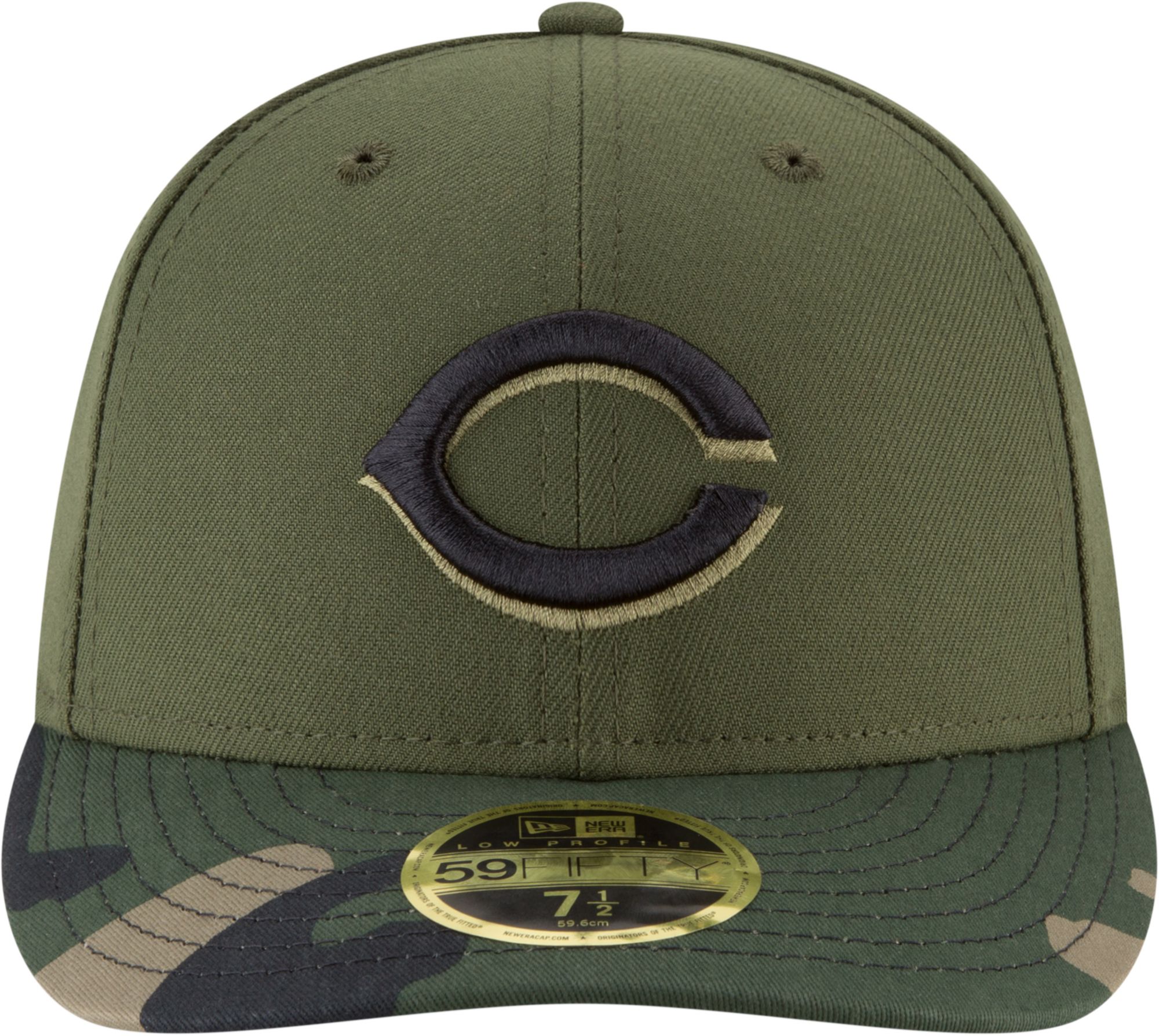 New Era Adult Cincinnati Reds 59Fifty Alternate Camo Low Crown Fitted Hat product image