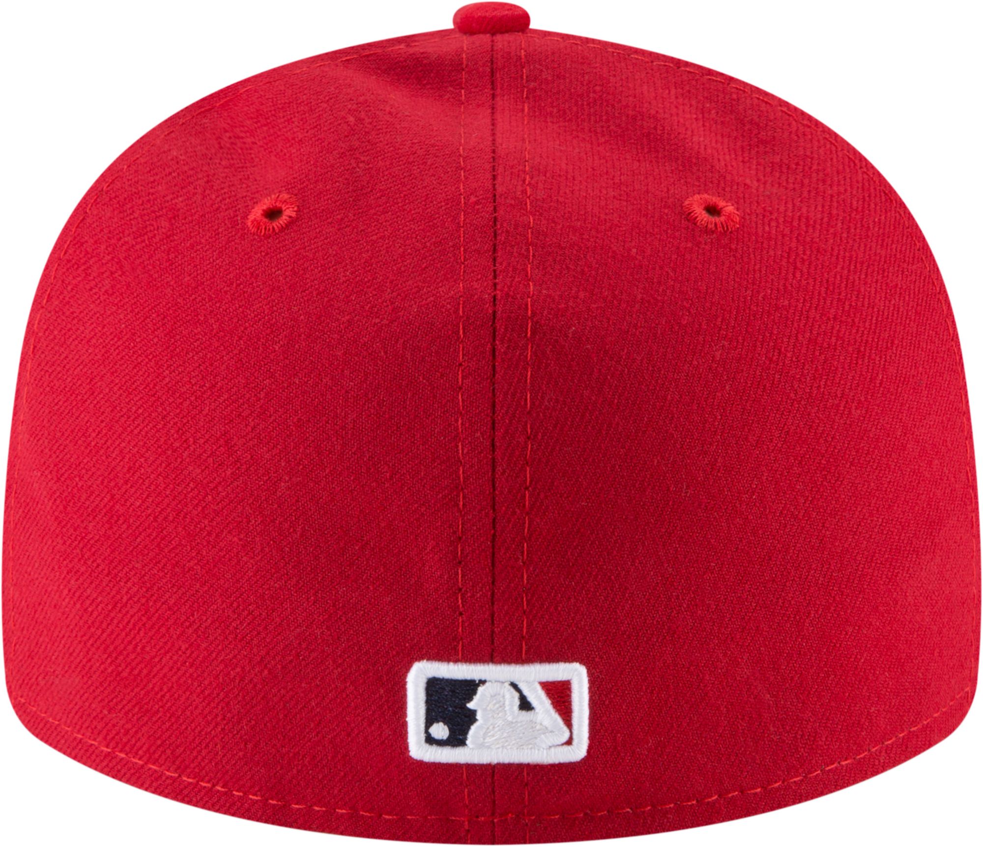 New Era Men's Los Angeles Angels 59Fifty Game Red Low Crown Fitted Hat