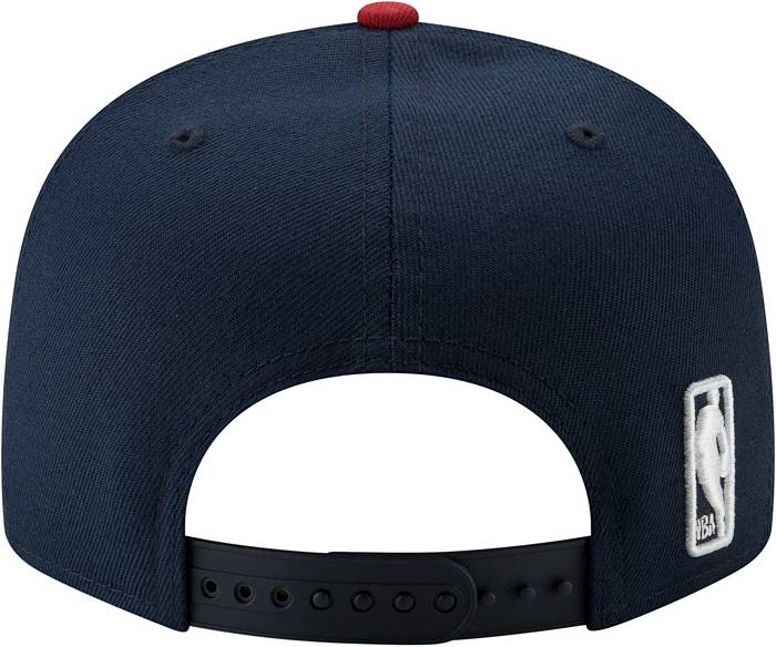 Men's New Era Navy Denver Nuggets Back Half 9TWENTY Adjustable Hat