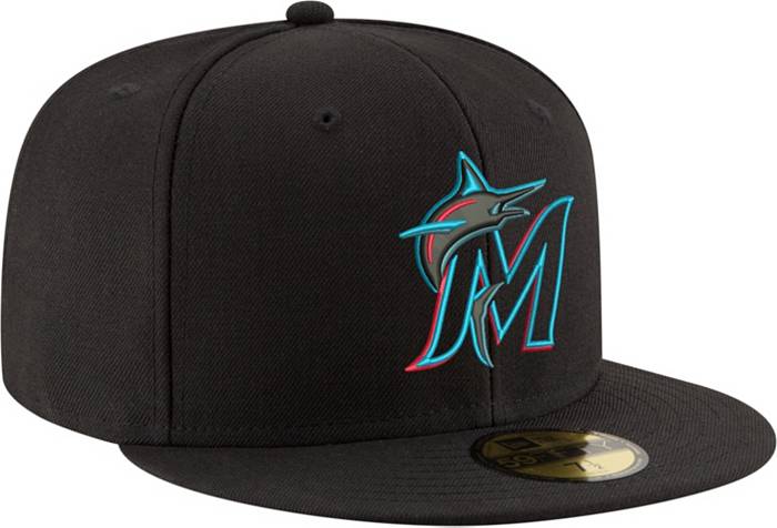 fitted miami marlins hat