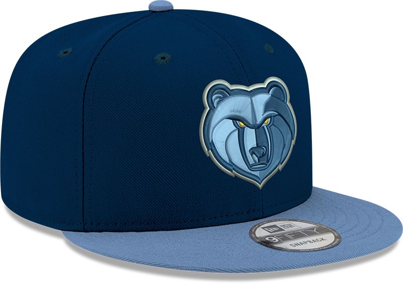 New Era Youth Memphis Grizzlies Blue 9Fifty Adjustable Hat product image