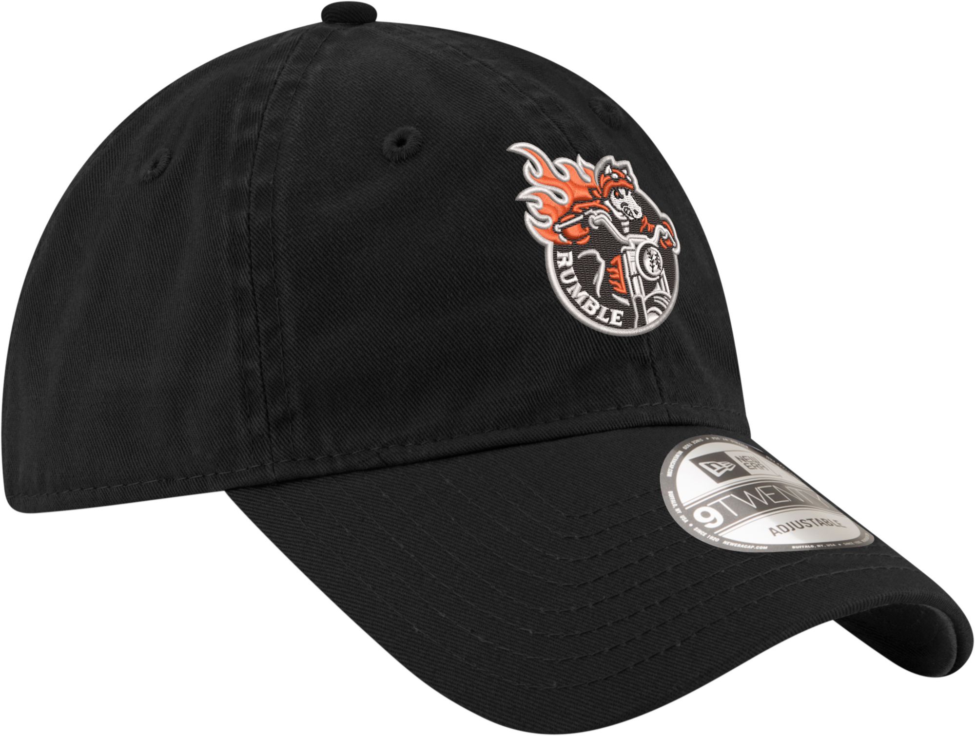 New Era Men's Binghamton Rumble Ponies Black 9Twenty Adjustable Hat product image