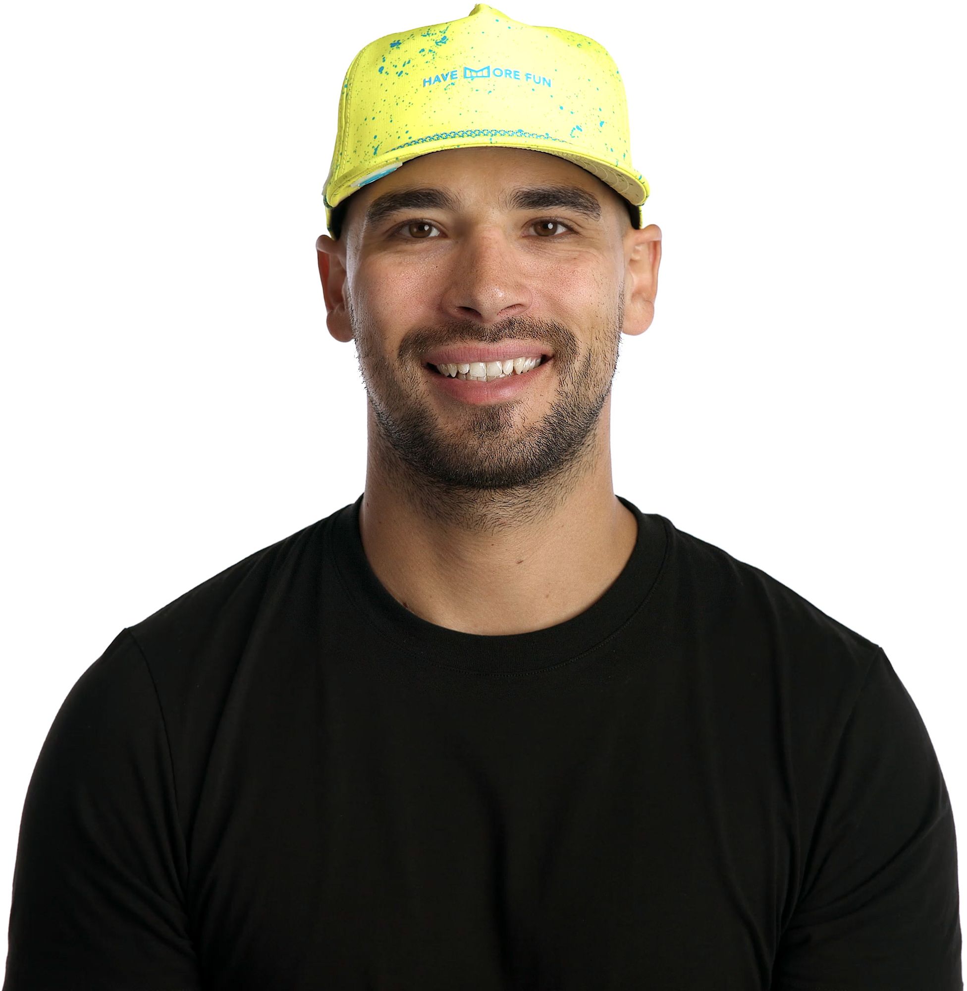 melin Hydro Coronado Neon Drip Performance Snapback Hat product image