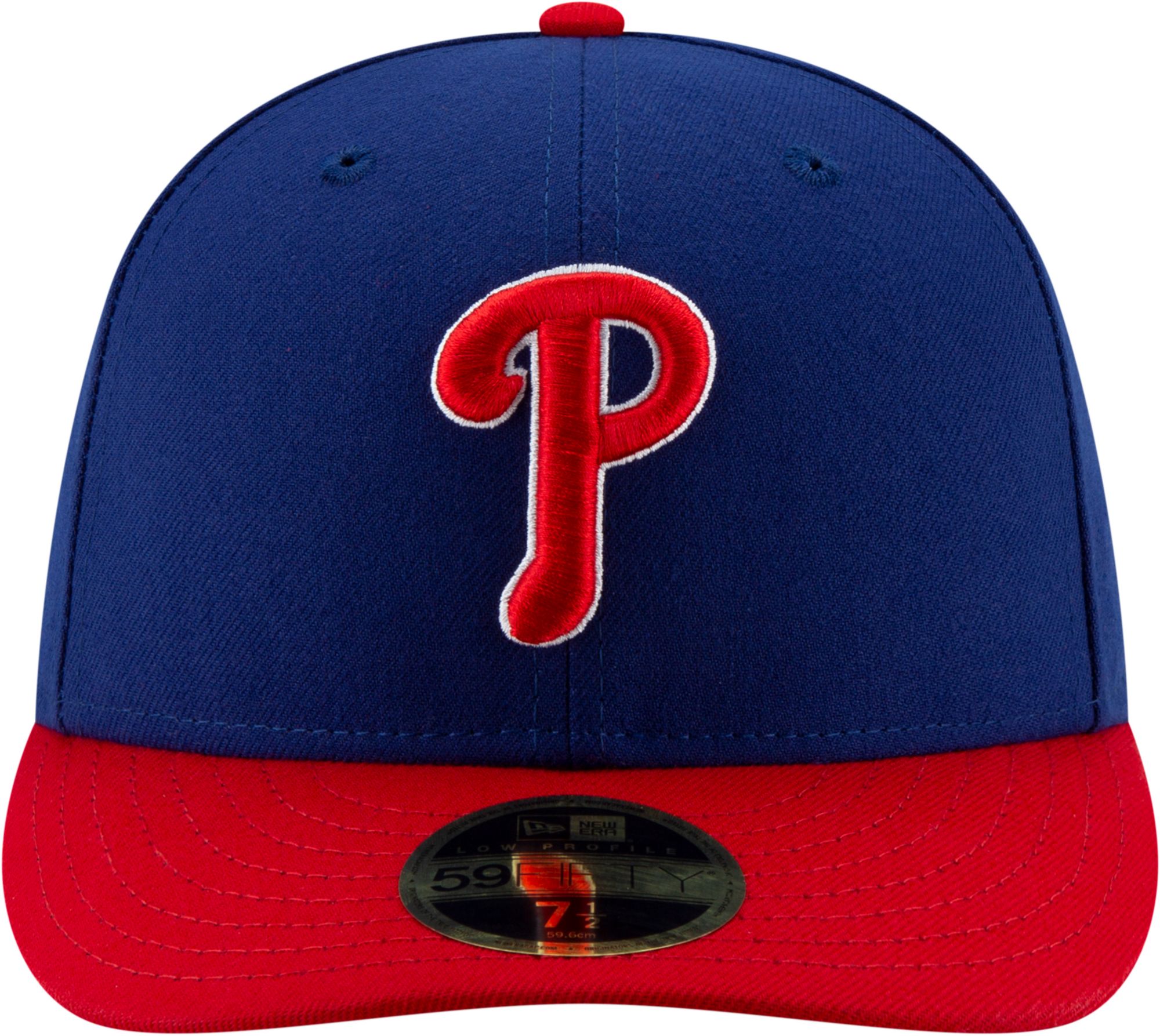 New Era Men's Philadelphia Phillies 59Fifty Alternate Royal Low Crown Fitted Hat