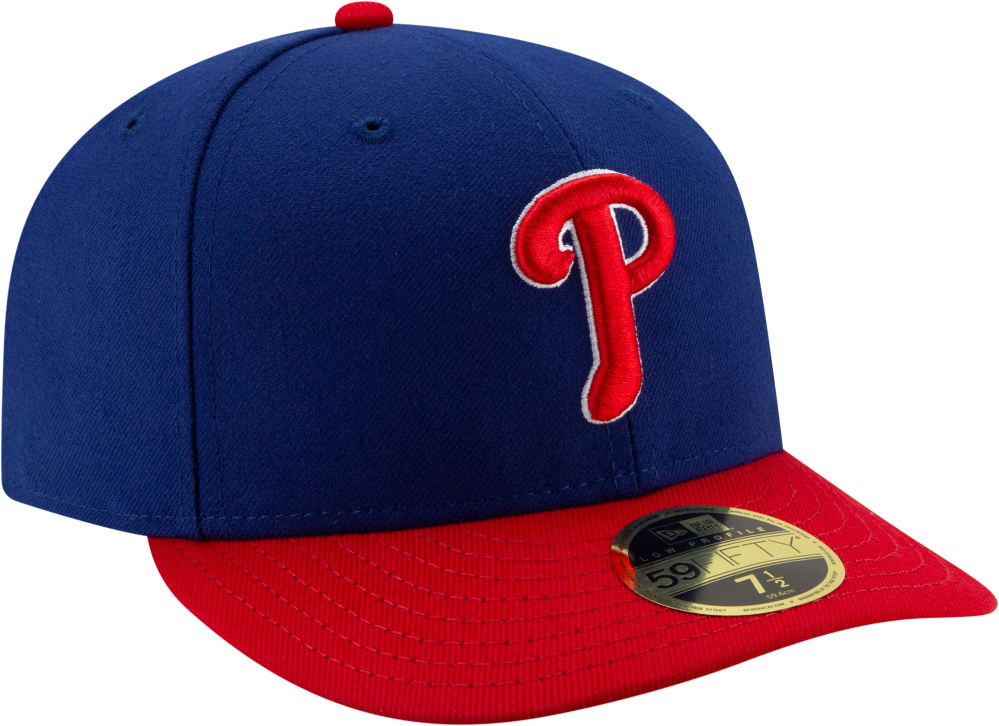 New Era Men's Philadelphia Phillies 59Fifty Alternate Royal Low Crown Fitted Hat