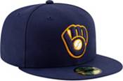 Levelwear Men's Milwaukee Brewers Navy Duval Polo