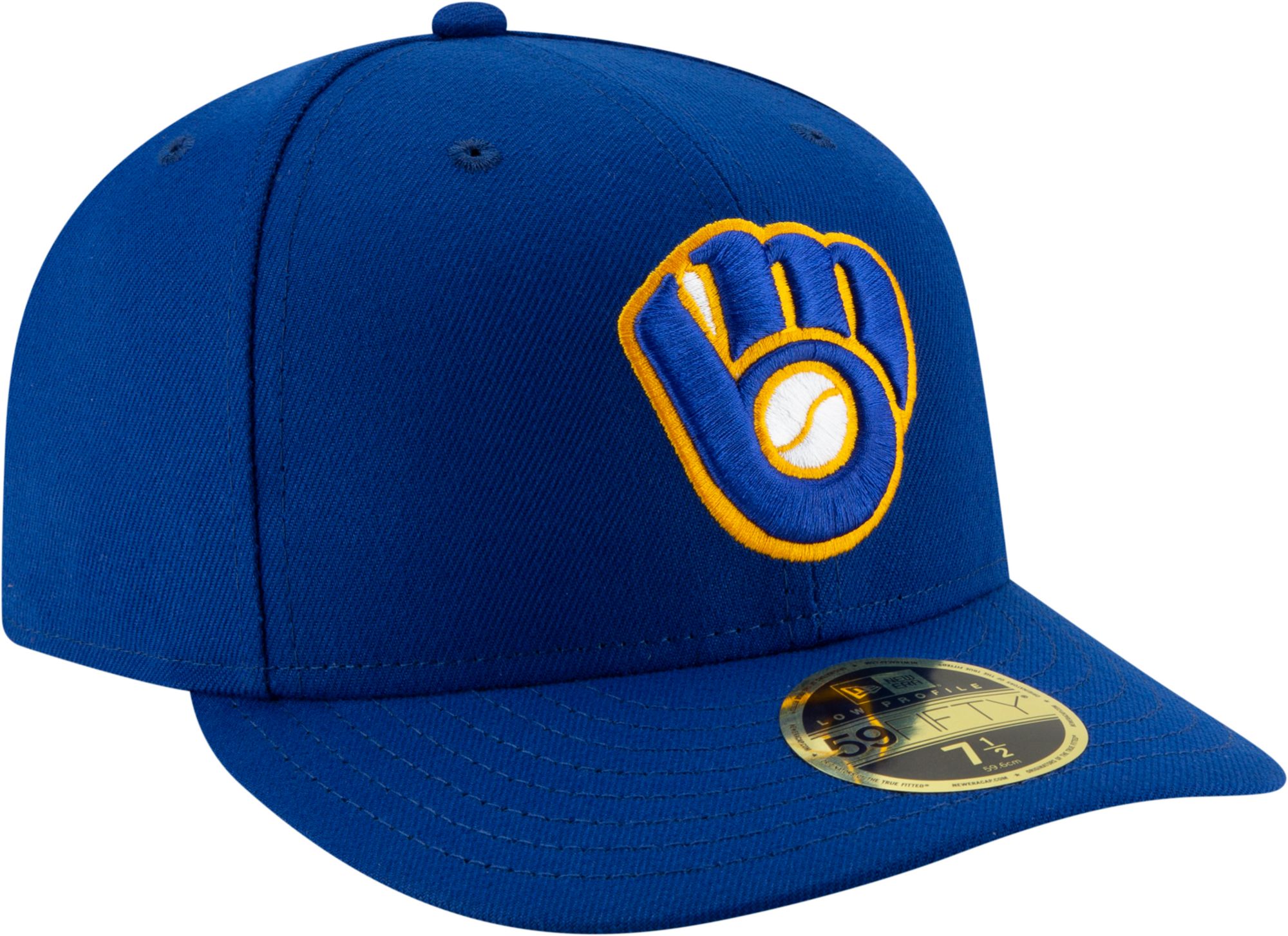 New Era Adult Milwaukee Brewers 59Fifty Alternate Royal Low Crown Fitted Hat product image