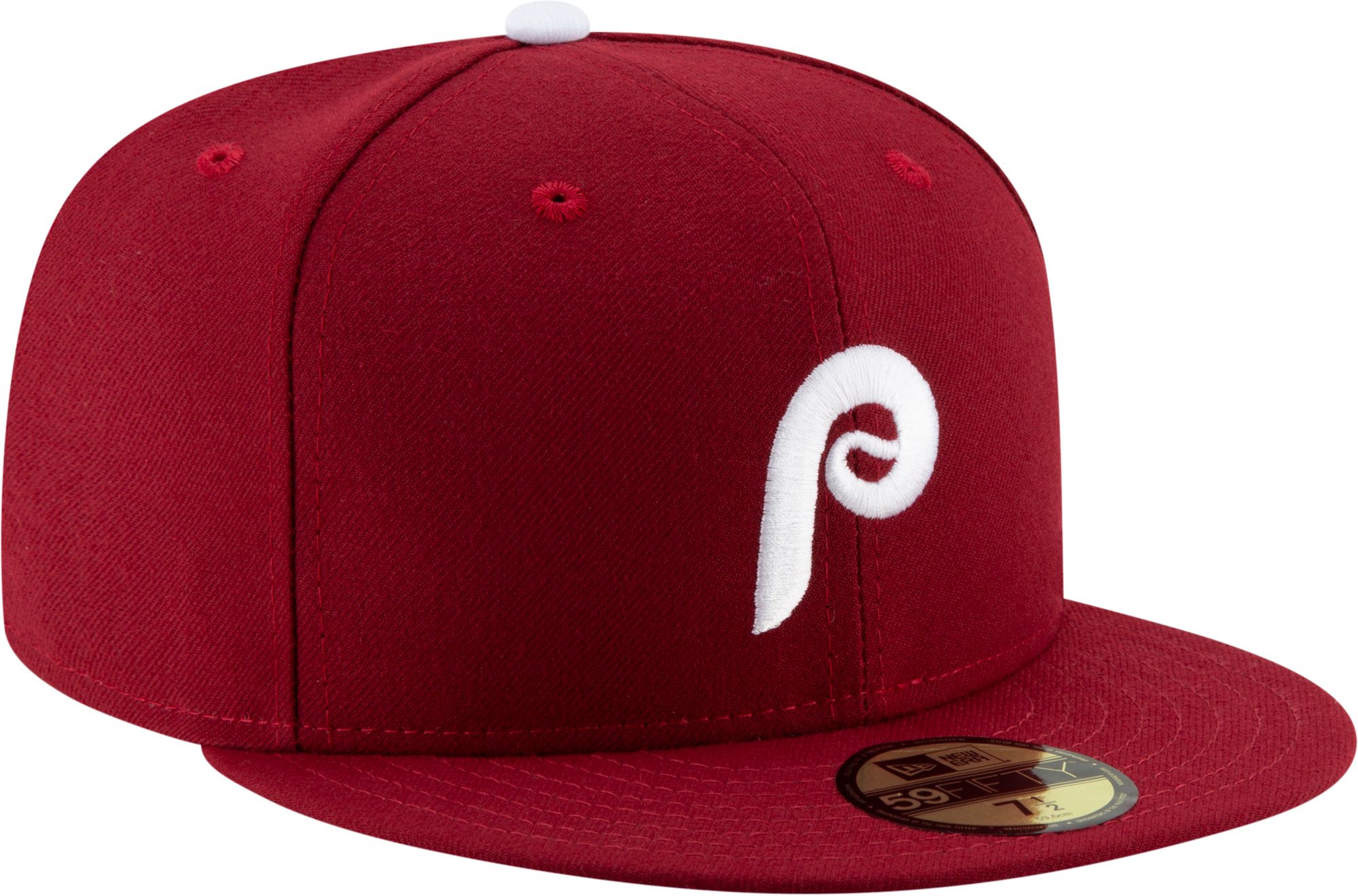New Era Men's Philadelphia Phillies 59Fifty Alternate Maroon Authentic Hat product image