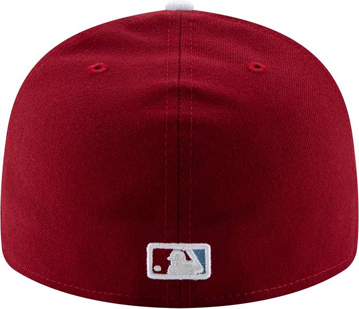Men's Philadelphia Phillies New Era Maroon Oxblood Tonal 59FIFTY Fitted Hat