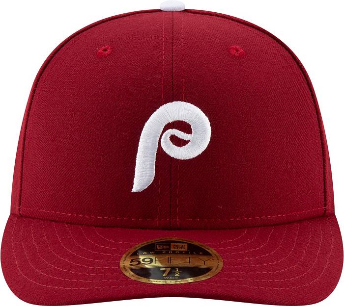 Philadelphia Phillies HISTORIC CHAMPIONS Burgundy Fitted Hat