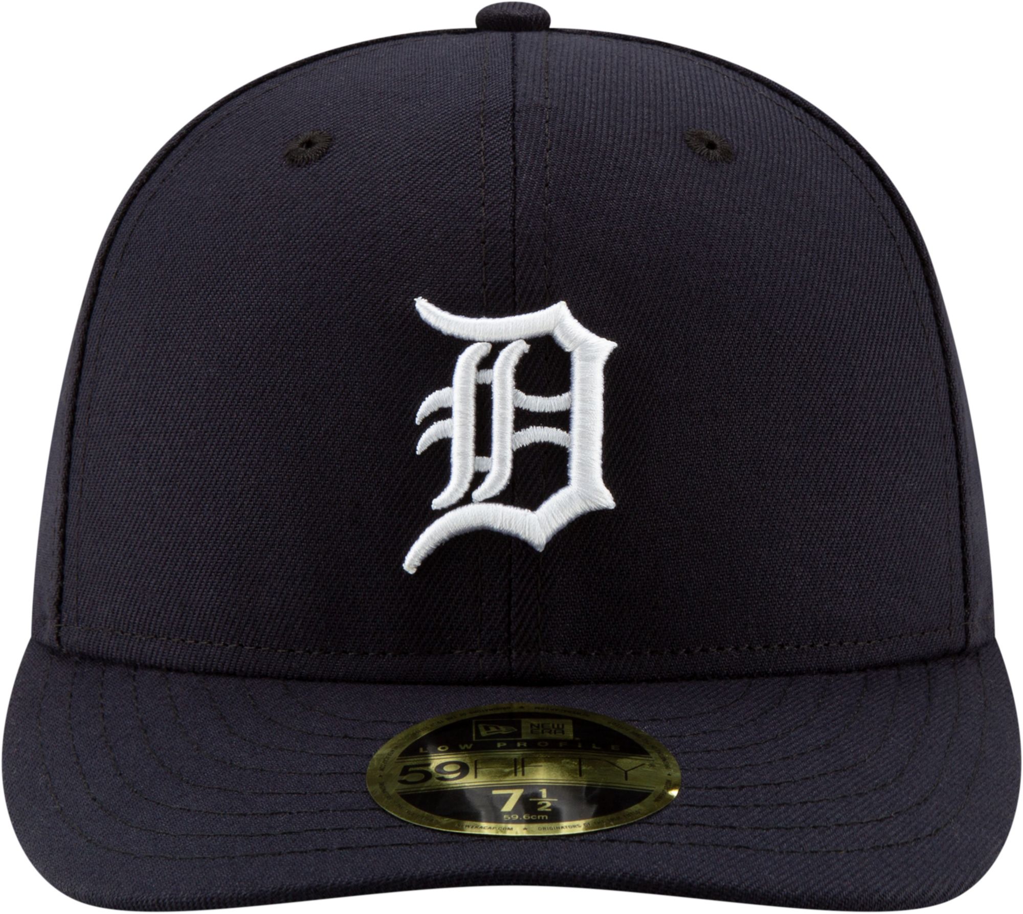 New Era Adult Detroit Tigers 59Fifty Home Navy Low Crown Fitted Hat product image