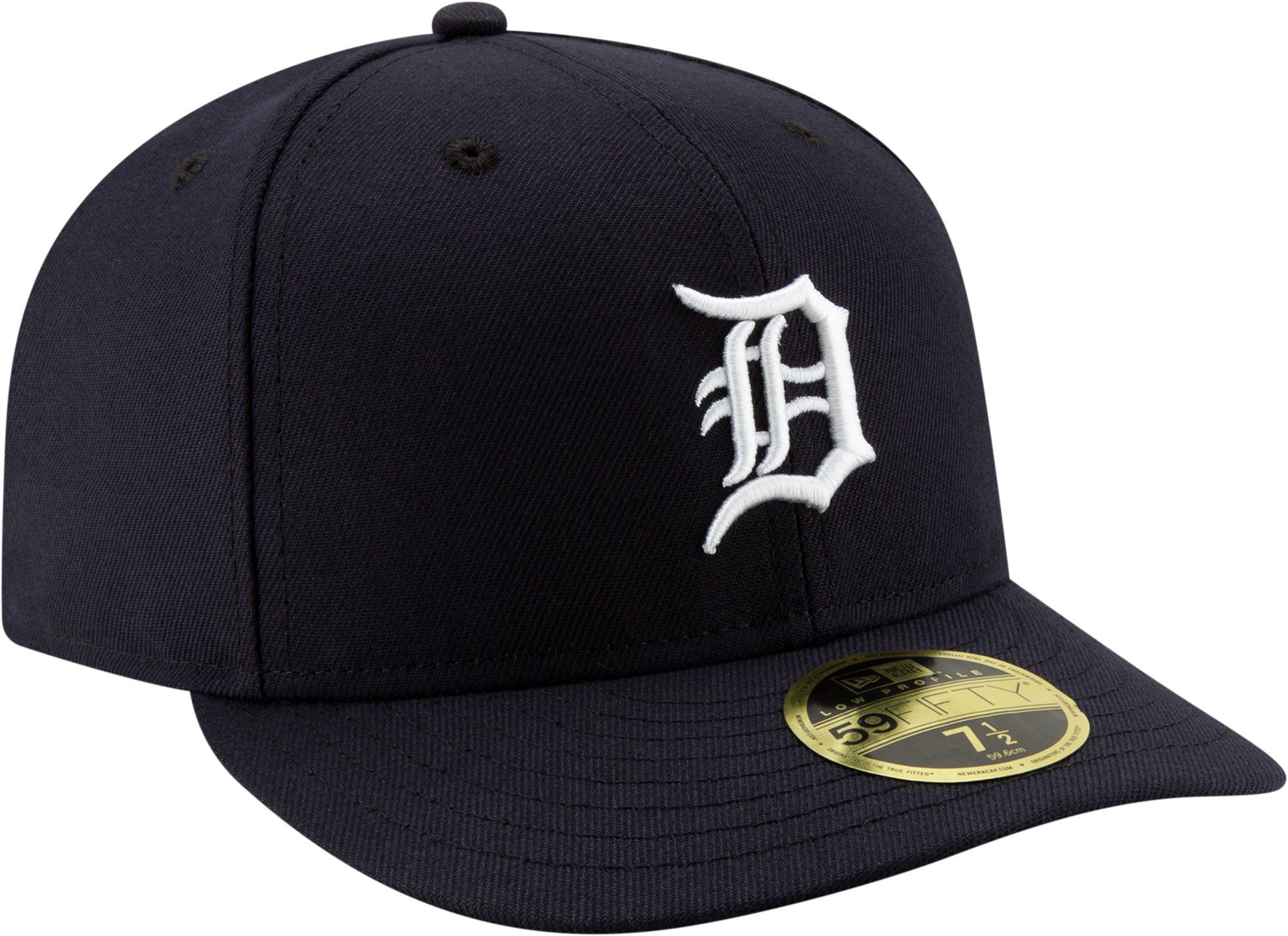 New Era Adult Detroit Tigers 59Fifty Home Navy Low Crown Fitted Hat product image