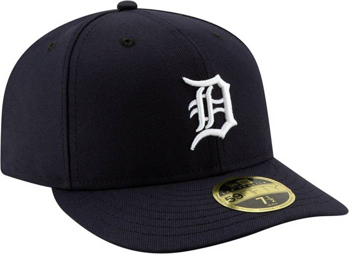 New Era MLB Detroit Tigers Cooperstown half-zip hoodie in black