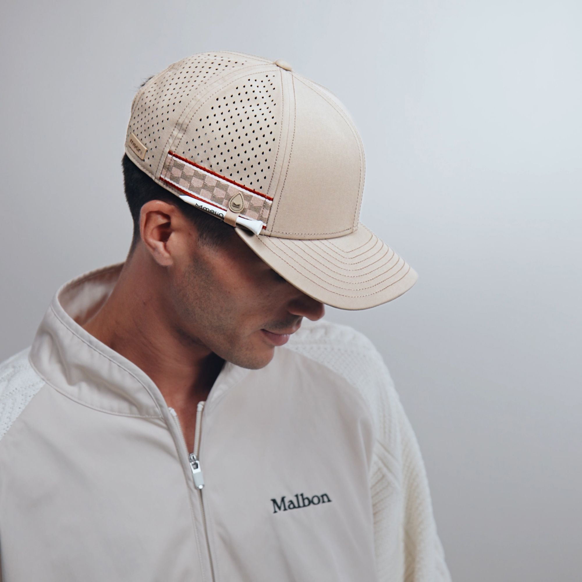 melin Cobblestone Compass Links Hydro Performance Snapback Hat product image