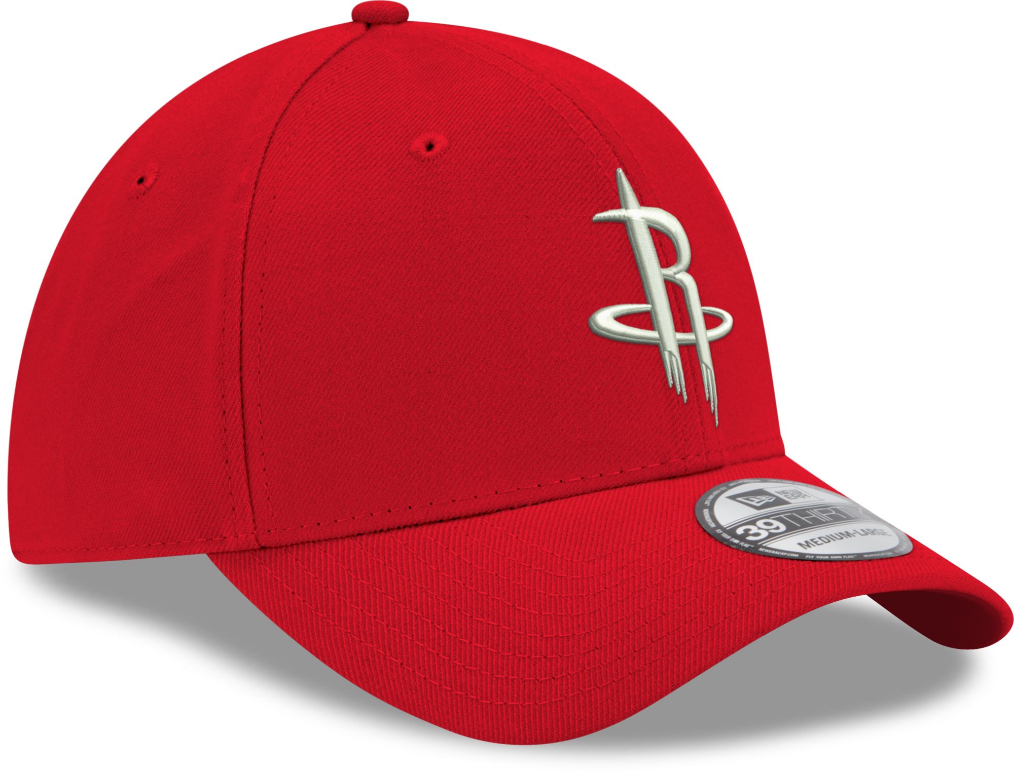 New Era Men's Houston Rockets 39Thirty Adjustable Snapback Hat product image