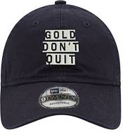 New Era Men's Indiana Pacers 9Twenty "Gold Don't Quit" Navy Adjustable Hat product image