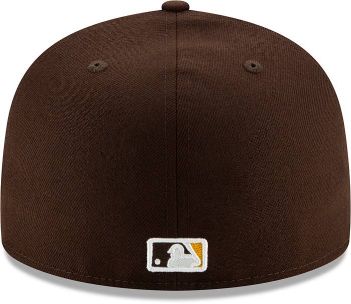 Men's Fanatics Branded Khaki/Brown San Diego Padres Side Patch Snapback Hat