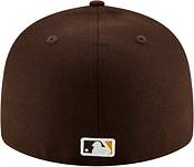 New Era Men's San Diego Padres Brown 59Fifty Low Crown Fitted Hat product image