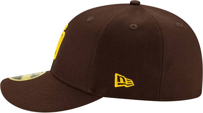 New Era San Diego Padres Brown/Gold Authentic Collection On-Field 59FIFTY Fitted Hat