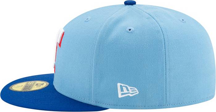 Texas Rangers New Era Cooperstown Collection Wool 59FIFTY Fitted Hat - Blue, Size: 7 1/4