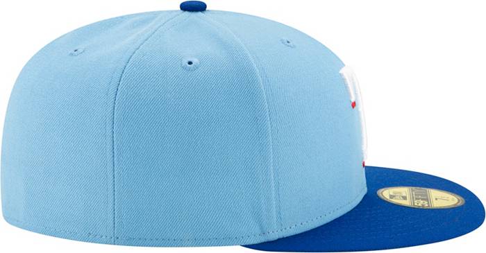 Men's New Era Light Blue Texas Rangers Color Pack 59FIFTY Fitted Hat