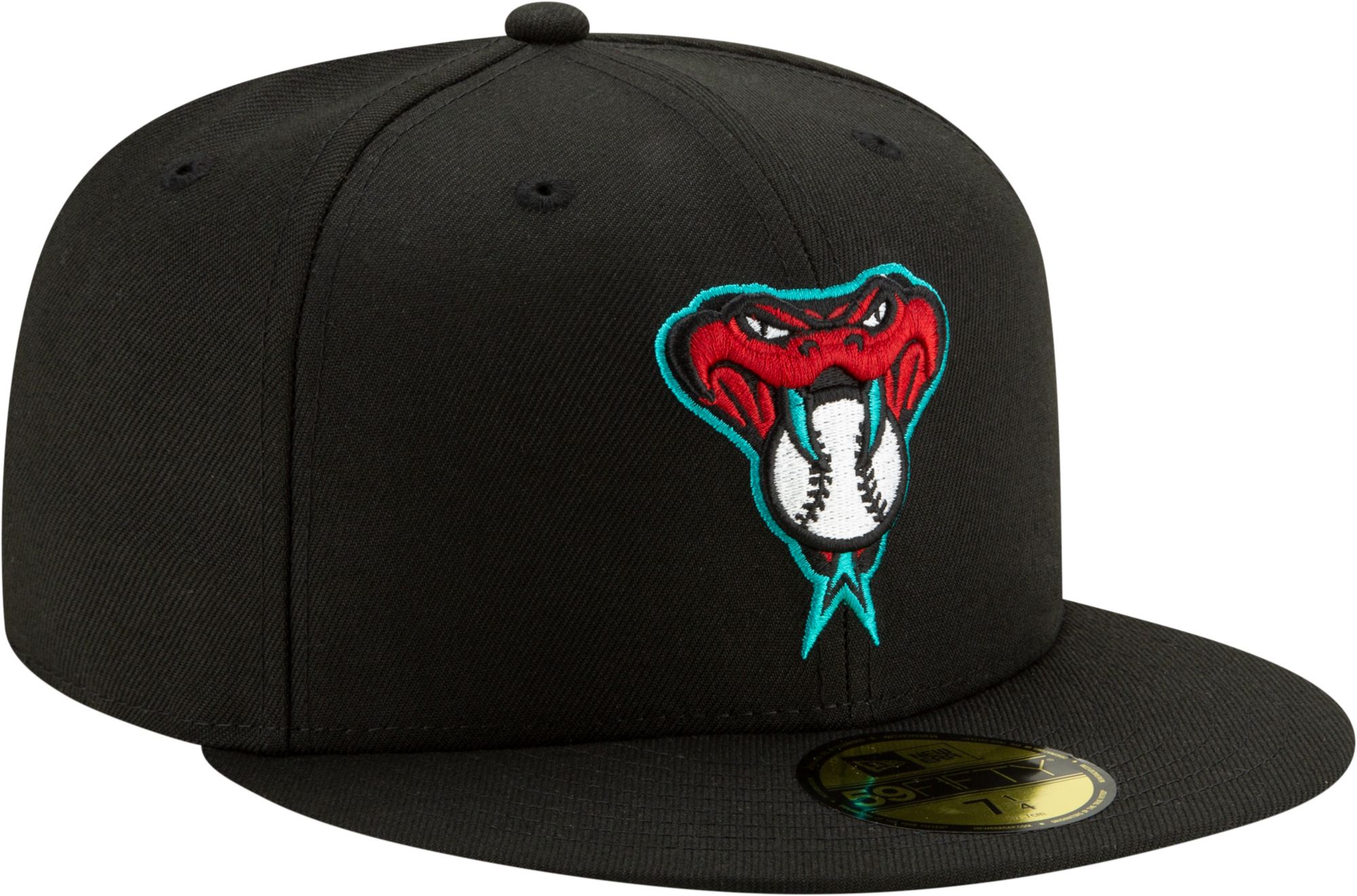 New Era Men's Arizona Diamondbacks 59Fifty Black Fitted Hat product image