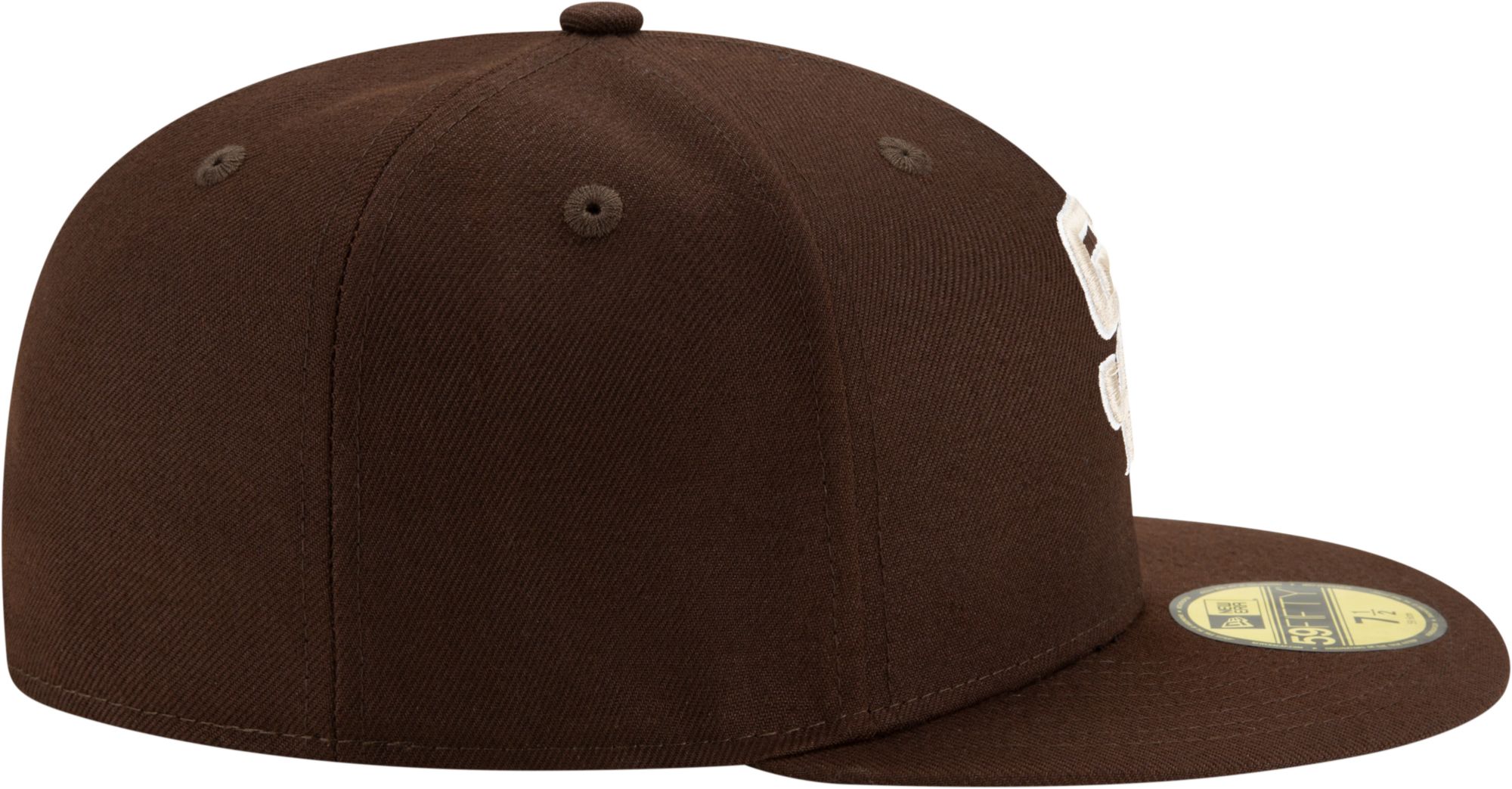 New Era Men's San Diego Padres Brown 59Fifty Fitted Hat product image