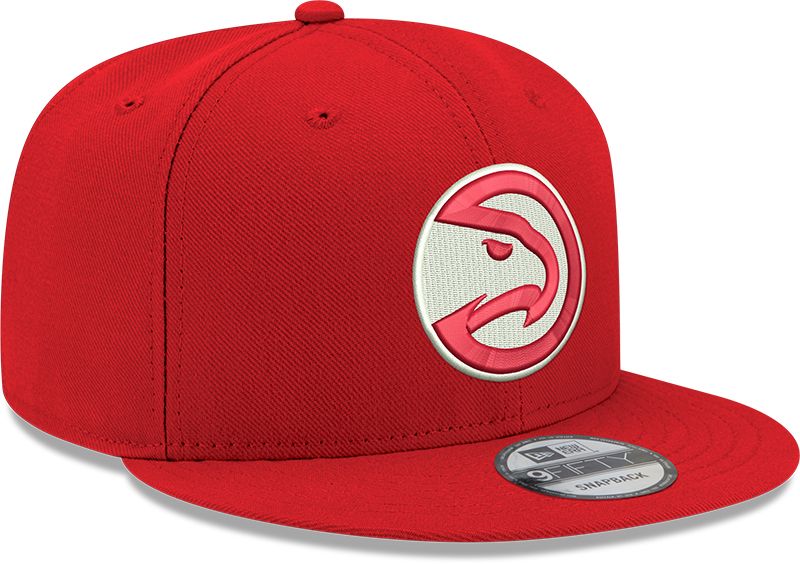 New Era Men's Atlanta Hawks Red 9Fifty Adjustable Hat product image