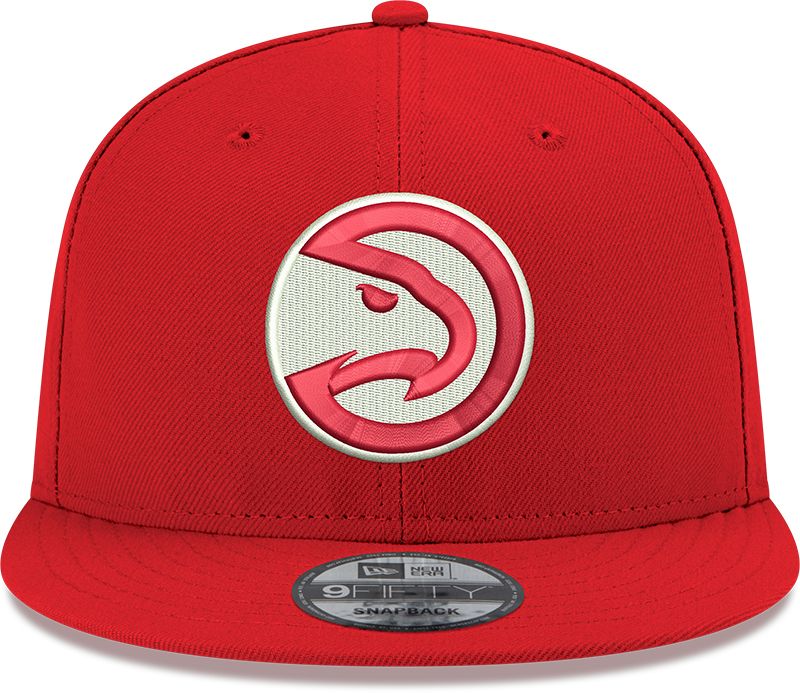 New Era Men's Atlanta Hawks Red 9Fifty Adjustable Hat product image
