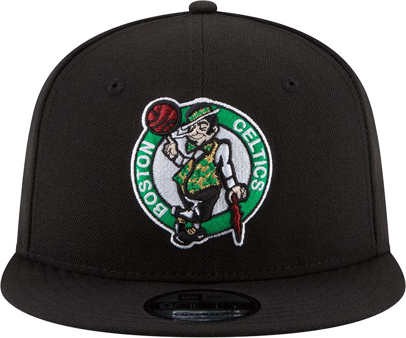 New Era Men's Boston Celtics Black 9Fifty Adjustable Hat