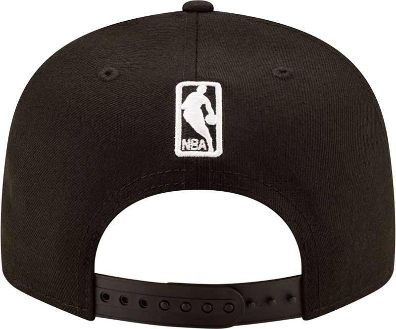 New Era Men's Brooklyn Nets Black 9Fifty Adjustable Hat product image