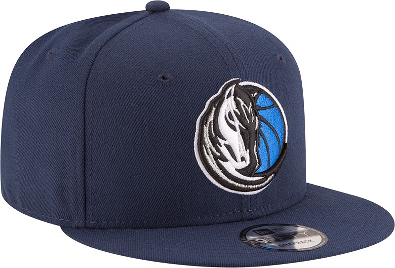 New Era Men's Dallas Mavericks Blue 9Fifty Adjustable Hat