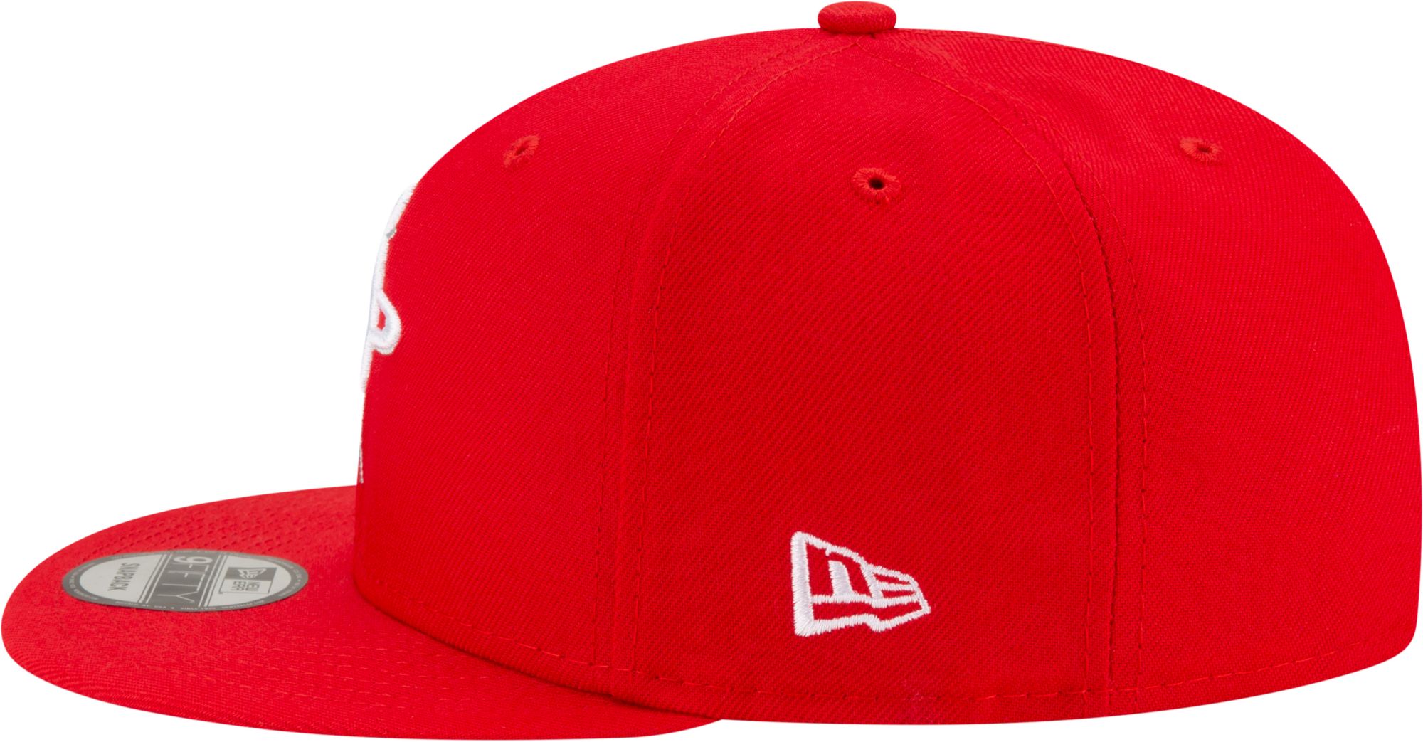 New Era Men's Houston Rockets Red 9Fifty Adjustable Hat product image