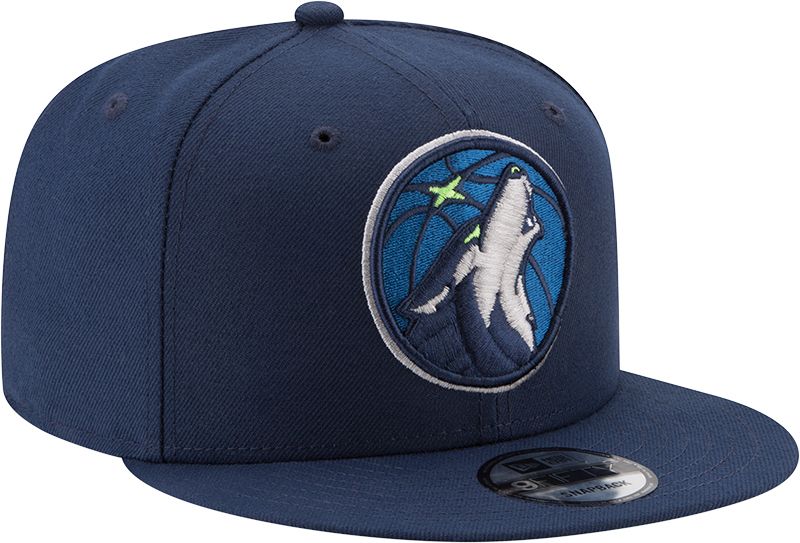 New Era Men's Minnesota Timberwolves Blue 9Fifty Adjustable Hat product image
